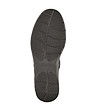Черни мъжки обувки от естествена кожа Cotrell Wide-2 снимка