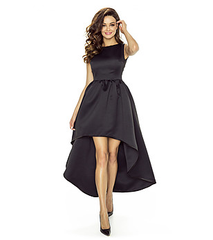 Елегантна черна рокля Samira снимка