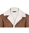 Мъжко зимно палто в цвят камел Chuck-2 снимка