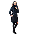 Елегантно черно дамско яке-3 снимка