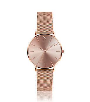 Дамски часовник в розово-златисто Cassandra снимка