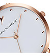 Дамски часовник в цвят крем и розовозлатисто Daisy-2 снимка