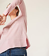 Дамски вълнен пуловер в розово Dinah-2 снимка