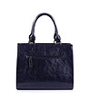 Синя дамска чанта Linela-1 снимка