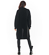 Черна дълга дамска жилетка Mia-1 снимка