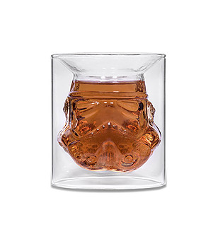 Двустенна стъклена чаша Stormtrooper Star Wars 150 мл снимка