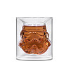 Двустенна стъклена чаша Stormtrooper 150 мл-0 снимка