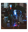 Комплект от 2 тапи за вино с многоцветна LED лампичка-2 снимка