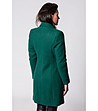 Дамско зелено палто-1 снимка