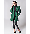 Дамско палто в тъмнозелено Jennifer-2 снимка
