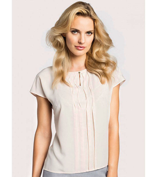 Дамска блуза в цвят крем Orinoco снимка