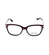 Кафяви дамски рогови рамки за очила-1 снимка