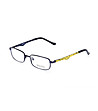 Мъжки диоптрични рамки за очила в синьо и жълто-0 снимка