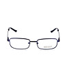 Мъжки диоптрични рамки за очила в синьо и жълто-1 снимка