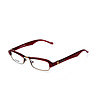 Дамски рамки за очила в цвят бордо-0 снимка