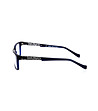 Мъжки диоптрични рамки за очила в тъмносиньо-2 снимка