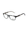 Прозрачни дамски рамки за очила с черни шарки-0 снимка