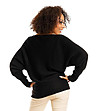 Черен дамски пуловер Minelli-1 снимка