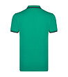Мъжка памучна блуза в зелено Dan-1 снимка