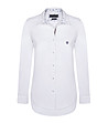 Дамска памучна риза в бяло Roxette-0 снимка