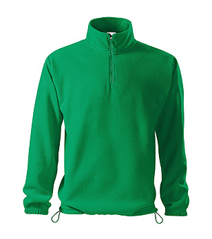 Зелена мъжка спортна блуза Mike снимка