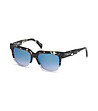 Unisex слънчеви очила в черно и синьо-0 снимка