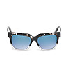 Unisex слънчеви очила в черно и синьо-2 снимка