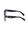 Дамски слънчеви очила с лилави прозрачни рамки-2 снимка