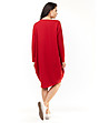 Червена рокля със свободна линия Tracy-1 снимка