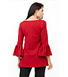 Дамска червена блуза Ellie-1 снимка