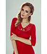 Червена дамска блуза Sari-0 снимка