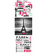 Декоративен стикер Pink Paris-1 снимка