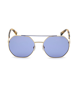Unisex многоцветни слънчеви очила със сини лещи Gear снимка