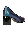 Дамски сини обувки в цвят хамелеон Muria-3 снимка