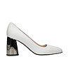 Дамски бели обувки Muria от естествена кожа-0 снимка