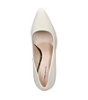 Дамски бели обувки Muria от естествена кожа-1 снимка