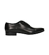 Мъжки кожени обувки в черно Dean-0 снимка
