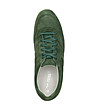 Мъжки велурени обувки в зелено Duke-1 снимка