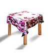 Покривка за маса с принт Рози и пеперуди в бяло и розово 140х160 см-1 снимка