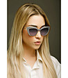Черни дамски слънчеви очила котешко око-3 снимка