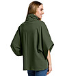 Дамска памучна блуза Lucia в зелен нюанс-1 снимка