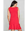 Червена рокля без ръкави Lamilia-1 снимка