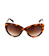 Дамски слънчеви очила в цвят хавана Amelie-1 снимка