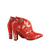 Червени дамски обувки от естествена кожа Klea-2 снимка