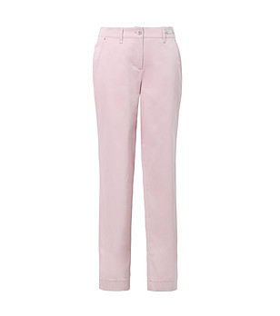 Розов дамски панталон с памук Turyn снимка