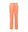 Оранжев дамски панталон с памук Tyrun-0 снимка