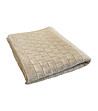 Бежово плетено одеяло 130x170 см-2 снимка