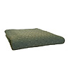 Плетено одеяло в цвят маслина 130x170 см-0 снимка