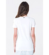 Бяла памучна тениска Blanche-1 снимка
