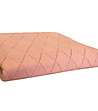 Плетено одеяло в нюанс на цвят праскова 130x90 см-2 снимка